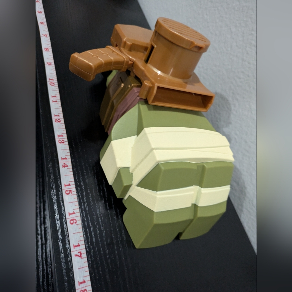 TMNT Ninja Turtle Fist Disc Launcher Punch Launcher Viacom 2013 + 6 Discs